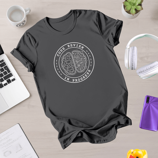 Code Review in Progress T-Shirt - NullThread