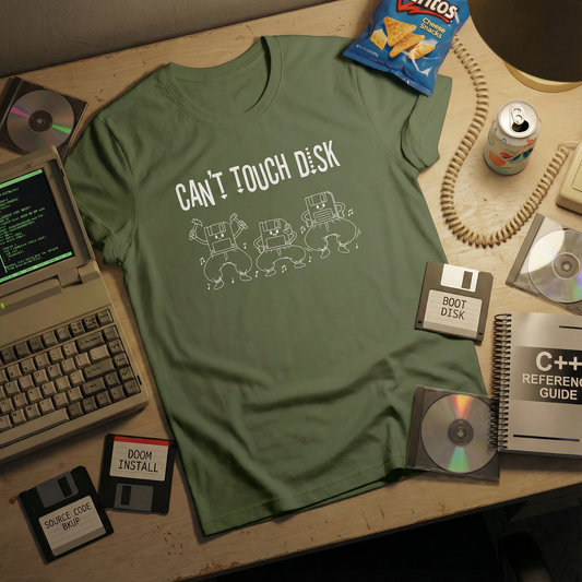 Can't Touch Disk T-Shirt
