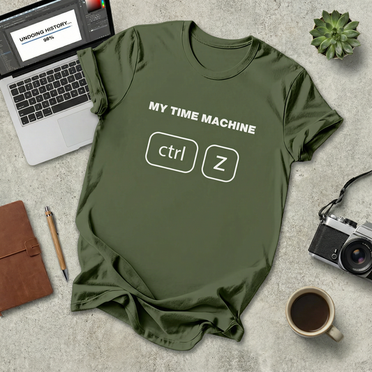 My Time Machine CTRL Z T-Shirt
