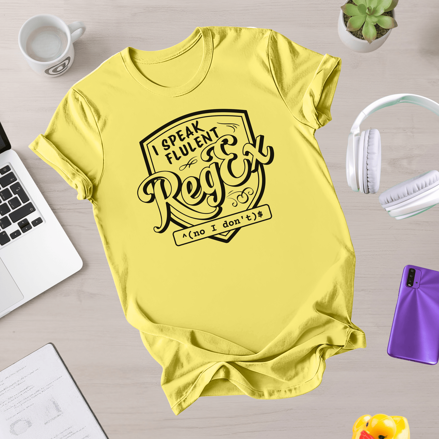 I Speak Fluent RegEx (no I don't) T-Shirt - NullThread