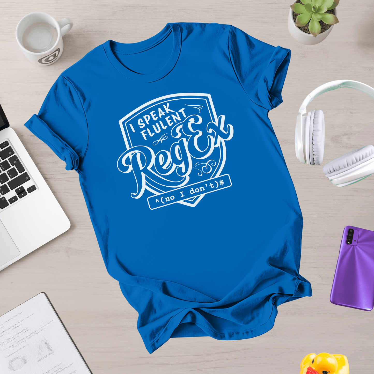 I Speak Fluent RegEx (no I don't) T-Shirt - NullThread
